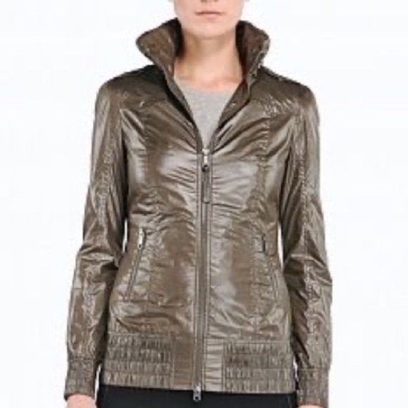 Mackage Perla Packable Rain Jacket - Olive - Picture 13 of 16